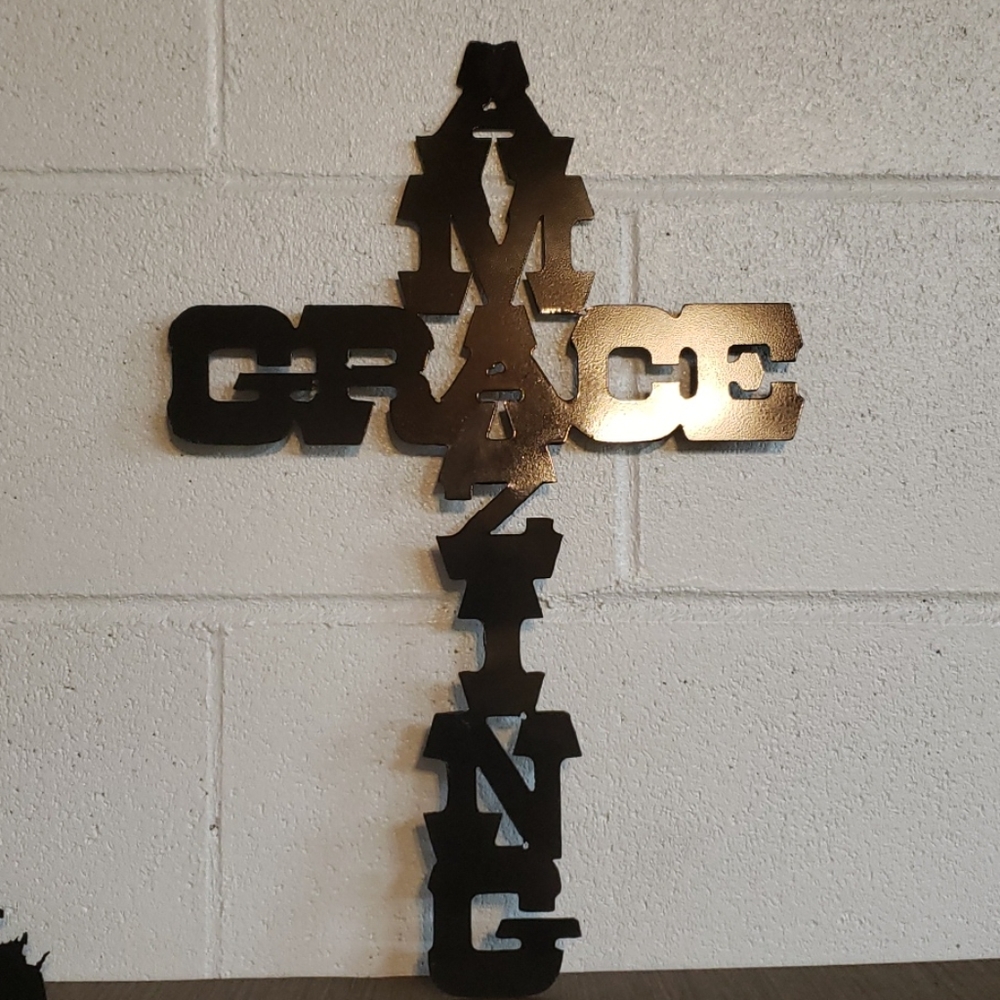 💜Amazing Grace Metal Sign💜